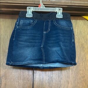 (🔥4 For $20) Crown & Ivy Girls size 10 Stylish Kids Denim Skirt - Blue